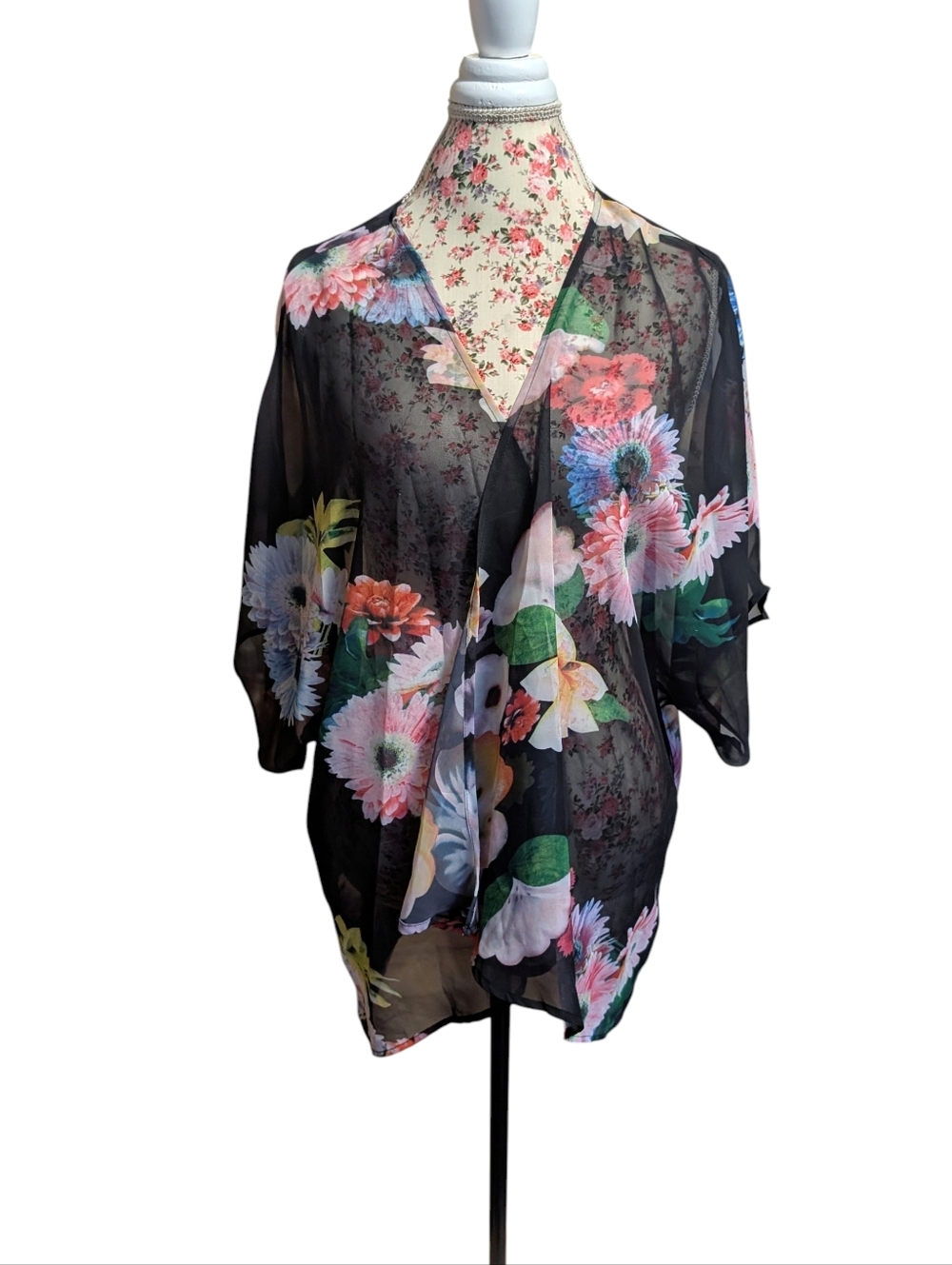 WD.NY Floral Wrap/Cover Up